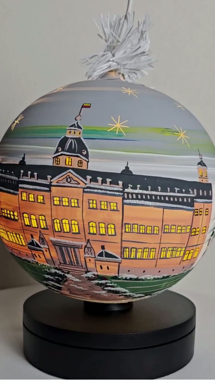 Die Karlsruher Weihnachtskugel Ø 18 cm